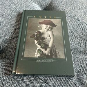 Anne Geddes Small Green Notebook- Ruled Pages new in shrink wrap